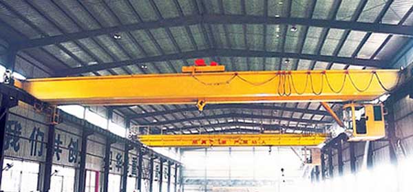 LH type elelctric hoist double girder bridge crane