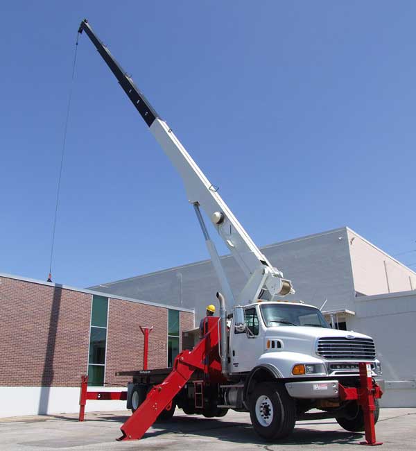 hydraulic pillar jib crane