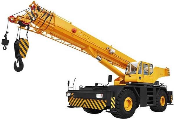 rough terrain pillar jib crane