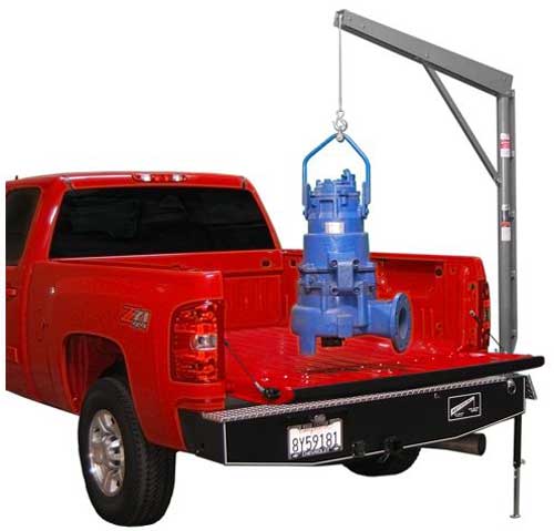 truck mounted pillar jib crane