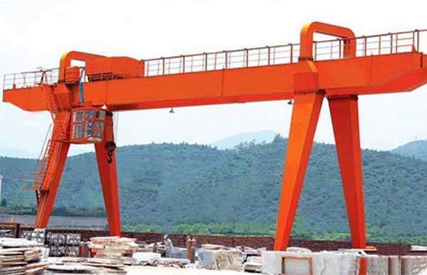 A frame gantry crane