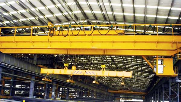 QC type electromagnetic double girder crane