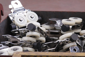 Wheels of Monorail Crane 