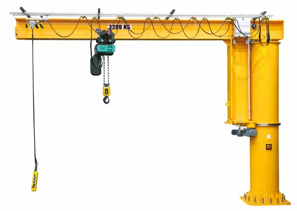 column mounted jib crane
