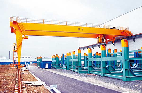 semi gantry crane