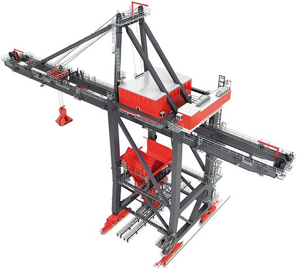 your ideal choice of grab ship unloader